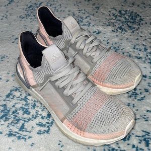 adidas pink and grey ultraboosts